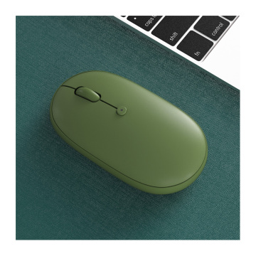 Portable Rechargeable BOW Ergonomic Wireless Bluetooth Mouse for Laptops