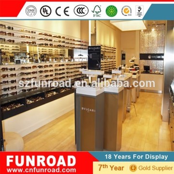 Funroad Baking paint factory eyewear showcase