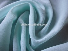 90GSM polyester crepe chiffon fabric ready made color/polyester crepe georgette ready mad colors
