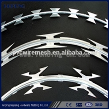 Factory!!!!!!!!!! Razor Barbed Wire Fence/Razor blade wire mesh for protection