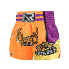 RCQ01 Men's Sports Wear: Wholesale Training Satin Boxer, Martial Arts Thai Boxing Shorts for Muay Thai