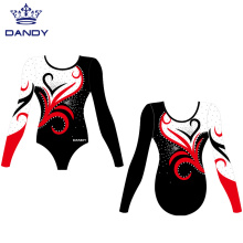 Leotards dài tay cho thể dục dụng cụ