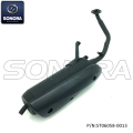 BAOTIAN Spare Parts BT125T-2 Exhaust (P / N: ST06058-0013) Suku Cadang Lengkap Berkualiti Tinggi