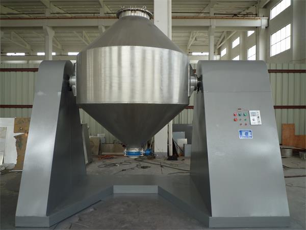 Chemical Powder Double Cone Rotary Vacuum Drying Machine