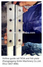 China Xinlin guide rail/Hollow guide rail TK5A and fish plate