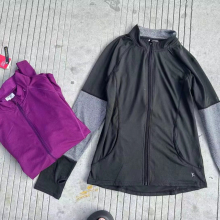 Women's Soft Shell Bike Jersey Cycling Jacket - Long Sleeves Windproof Winter Cycling Jersey-Shirt with Yoga Jacket