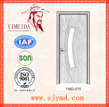 Glass swing MDF door