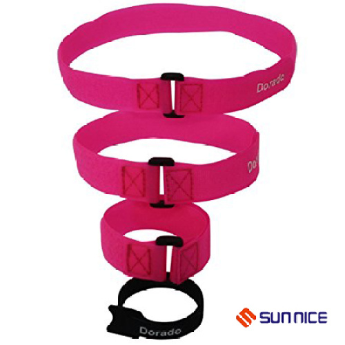 Durable Hook and Loop Fastener with Plastic Ring