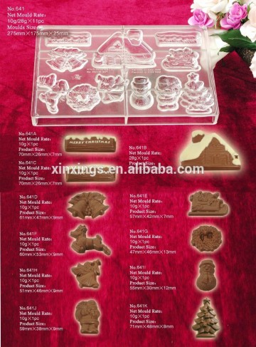 Q641 chocolate cocoa mold