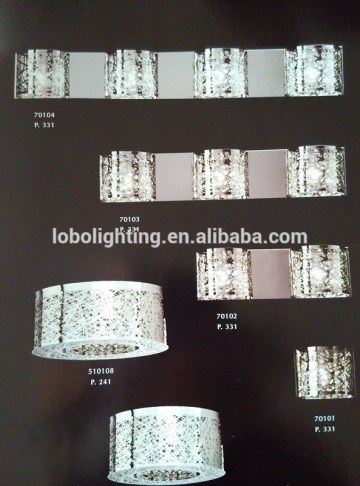 Laser Cut Stainless Lamp Crystal Pendant Lamp Wall Lamp