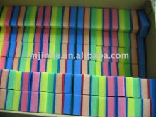 bathroom colorful cleaning sponge