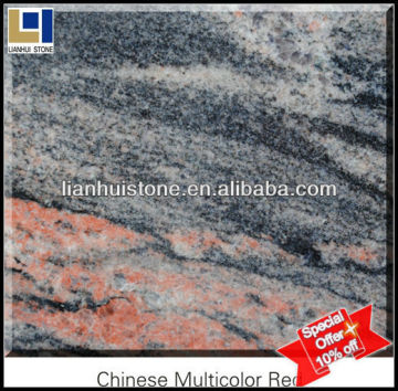 multicolor red granite tile ,china multicolor red granite