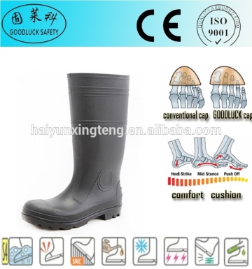 Smashproof Gumboots Rain Boots for Work With EVA Insole