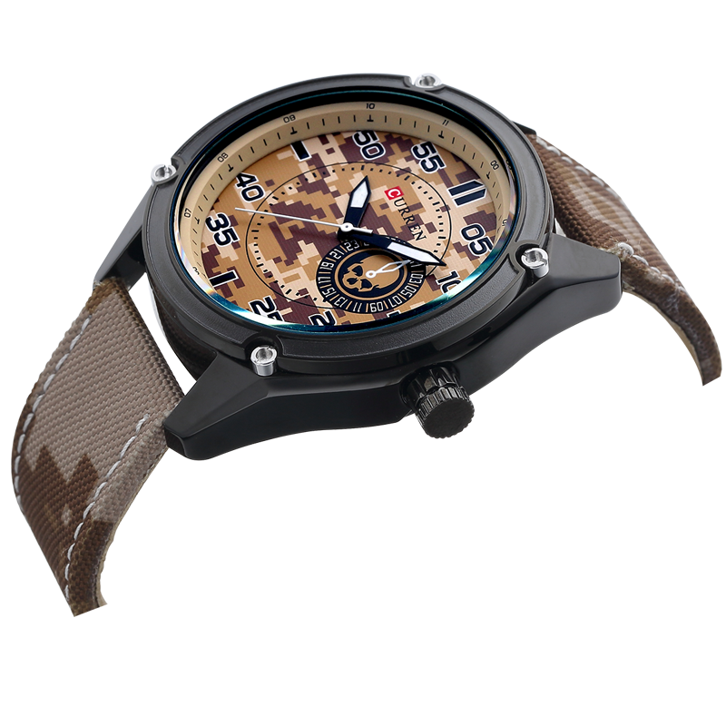 Well-Quality Army CURREN Casual Quartz Watches  