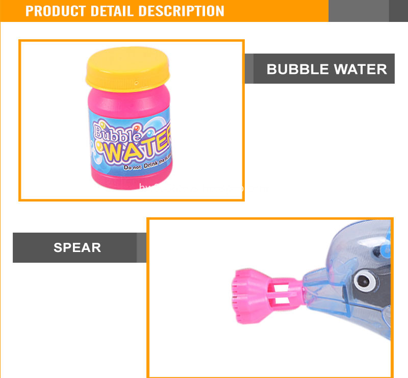 dolphin bubble gun