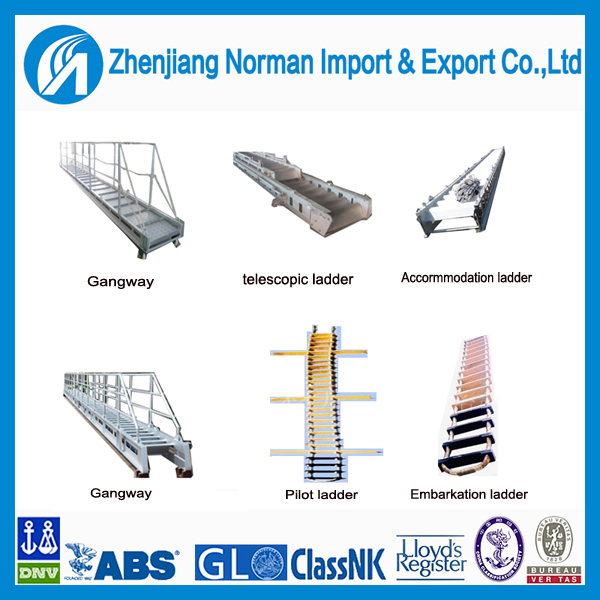 15M marine accommodation ladder ship aluminum gangway