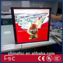 Magnetic crystal led panel light box