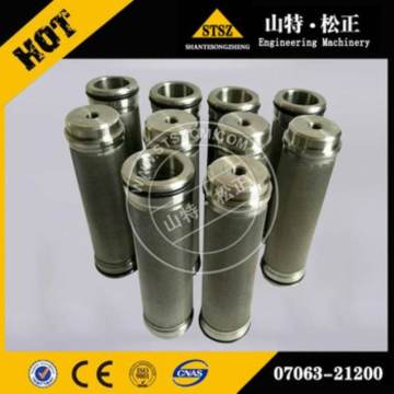 Elemen Filter Pompa Hidraulik 07063-21200 untuk Aksesori Ekskavator PC400-7