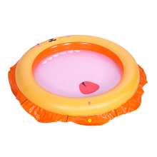 Aufblasbarer Kinderpool tragbarer 2 Ring -Schwimmbad