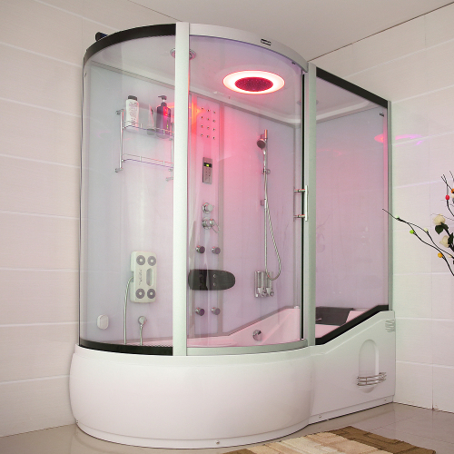 Luxury whirlpool massage steam shower cabin