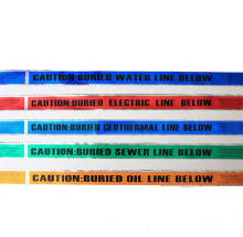 Factory Price Underground Detectable Warning Tape with Aluminium Foil