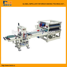 Red clay brick wall cutting machine for brick tunnel kiln plant