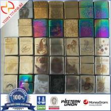 Ultralight Titanium Engraved Lighter With Different Color