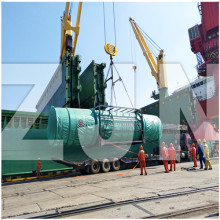 Working principle of rotary dryer for 	Dyeing/Textile Sludge Drying