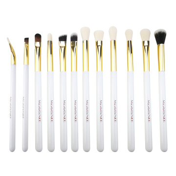 12PC Set Makeup Profesional Kuas Mata