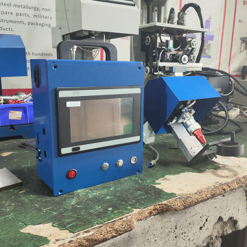 Handheld 80x40 mm dot peen marking machine