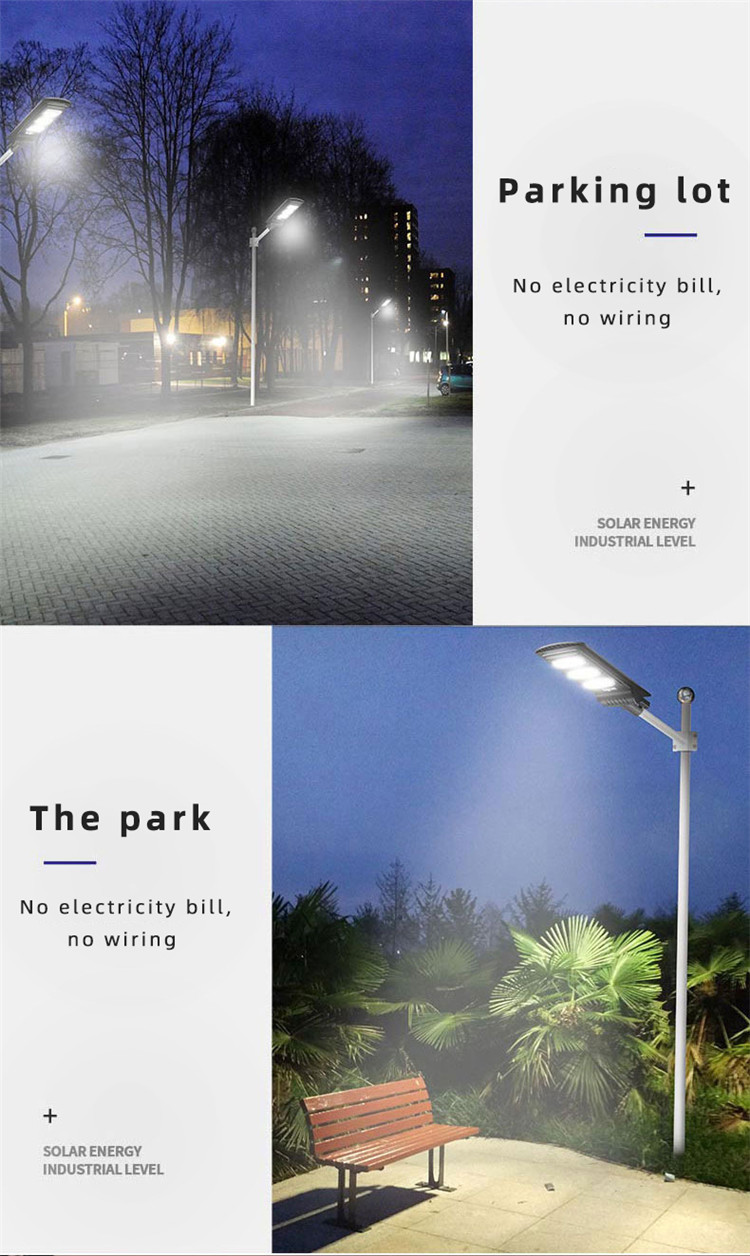 30w commercial solar led street light