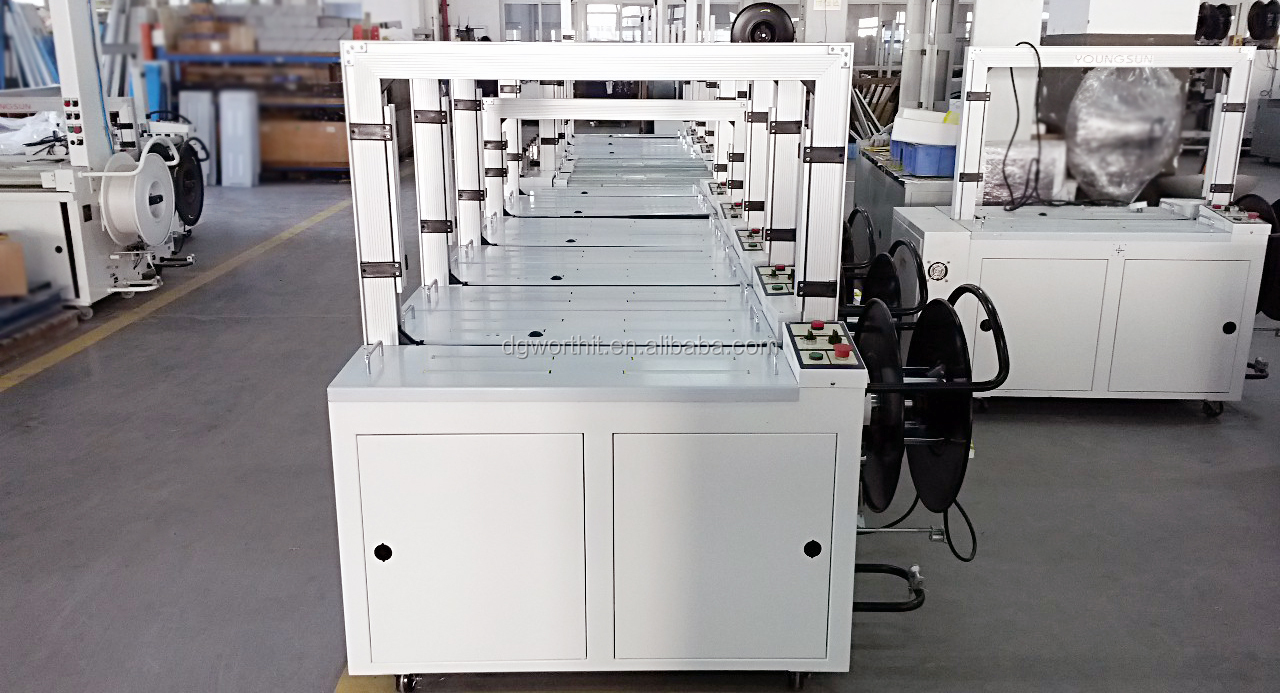 Factory made automatic machines price package machine strapping