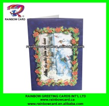 The 3d lace Christmas CARDS to family members