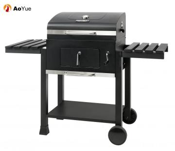 Outdoor BBQ Grill with Side Tables