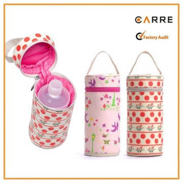 waterproof canvas single bottle baby bottle warmer bag