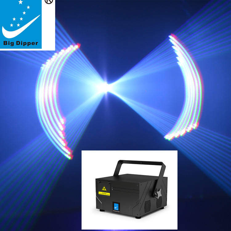 Hot Sale Big Dipper RGB 5W Full Color Animation Laser Stage Light for dj show