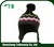 fashional striped beanie hat with earflap
