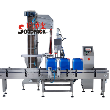 SolidPack 1Head Jerry Can Grab Screw Plastic/Glass Bottle Capping Machine