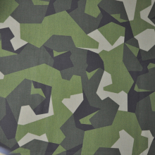 High quality price fire retardant blue camouflage fabric