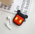 Cartoon Design per Airpod Cover con custodia protettiva portatile in silicone a catena