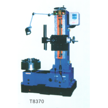 Machine de découpe verticale de tambour de frein