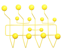 yellow color hang it all coat rack replica