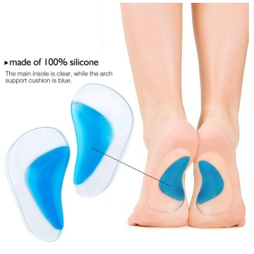 Fashion Top Grade Clear Silicone Insole High Heel