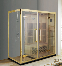 Steam sauna shower combination