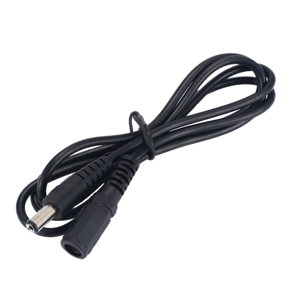 Custom 5V 12V Male to Female Male 55215525 DC Barrel Power Extension Cable