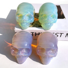 Donghai Natural Quartz Crystal Carved Crystal Skulls