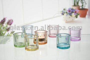 tealight glass candle holer