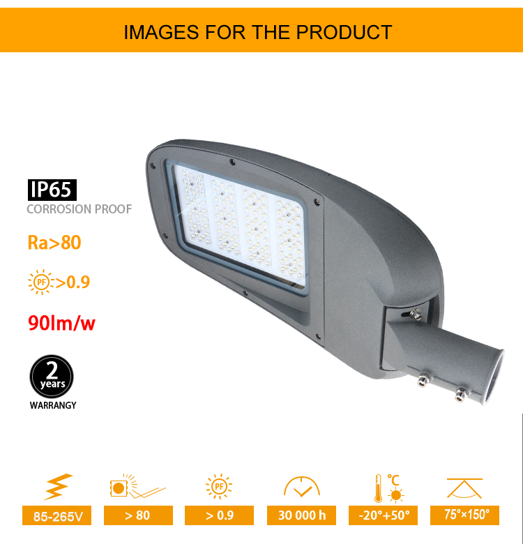 led street light 100w manufacturer