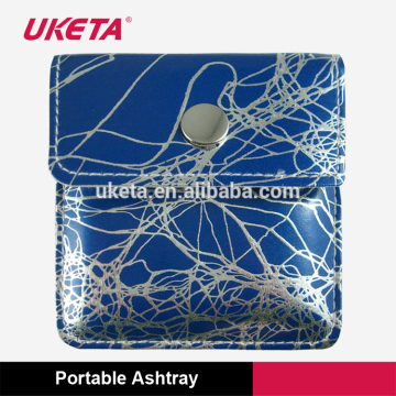Pocket Ashtray Portable Ashtray Customized Soft Ashtray Mobile Ashtray Mini Ashtray Pu Aluminum Foil Ashtray