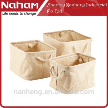 Naham folding sundries Laundry basket /clothes Laundry basket with string